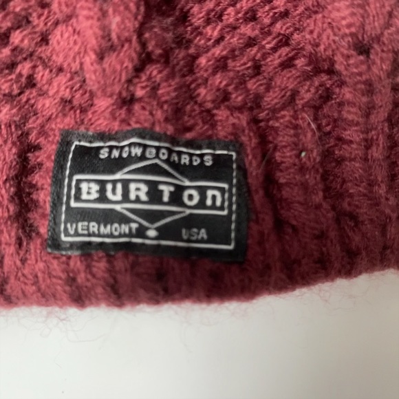 Burton NEW Answer Beanie Hat Sangria - Picture 3 of 6